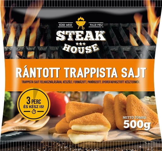 Steak House Rántott trappista sajt