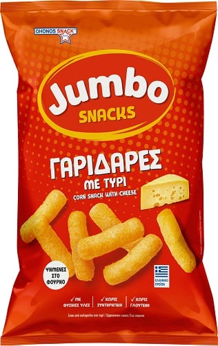 JUMBO kukorica snack sajttal - Gluténmentes