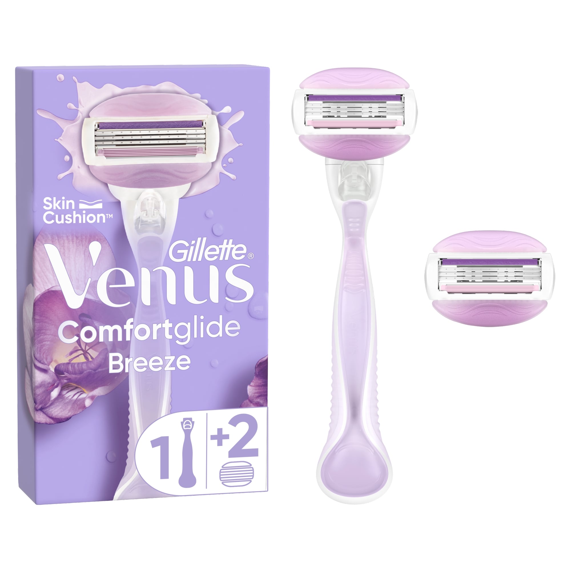 Gillette Venus ComfortGlide Breeze Borotva + 2db betét