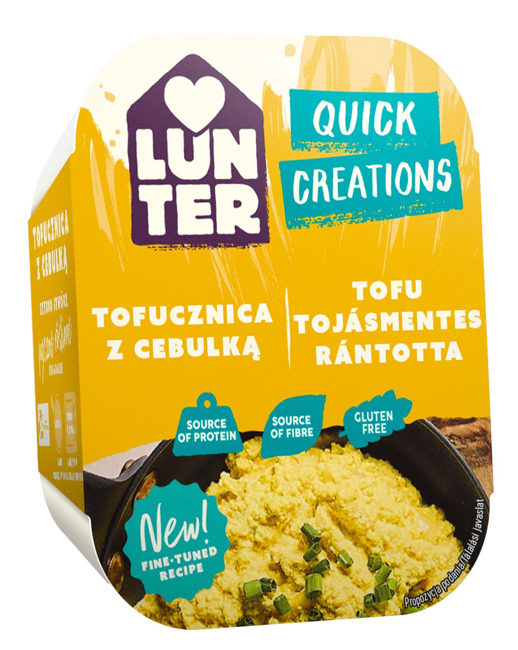 Lunter Quick&Easy Rántotta tofus készétel