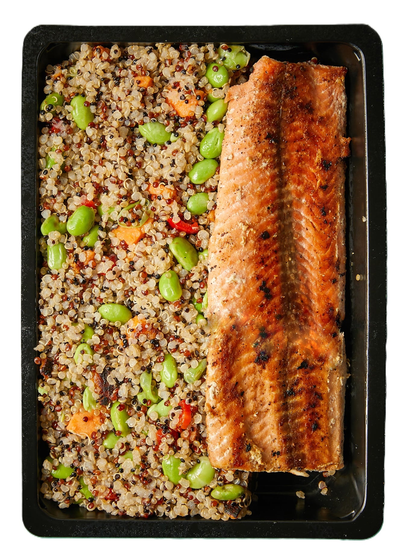Freshpress Grillezett lazac, zöldséges quinoa