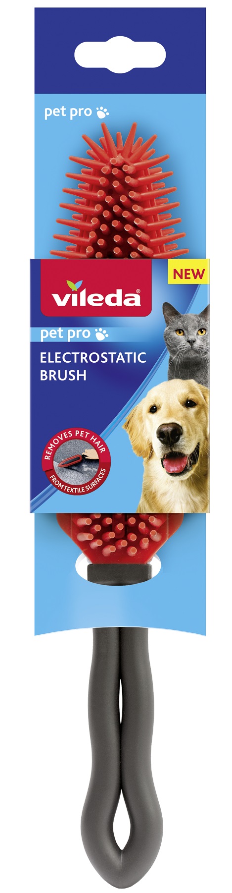 Vileda Pet Pro elektrosztatikus kefe