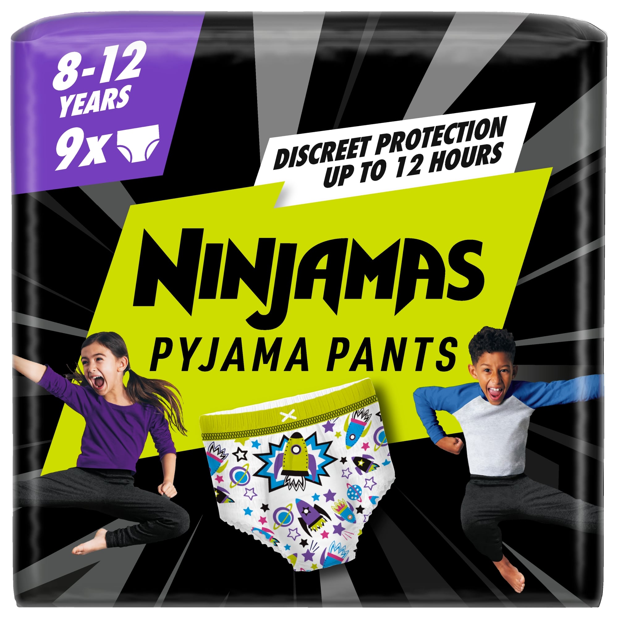 Ninjamas Pyjama Pants Bugyipelenka, Űrhajós, 8-12 év, 9 db