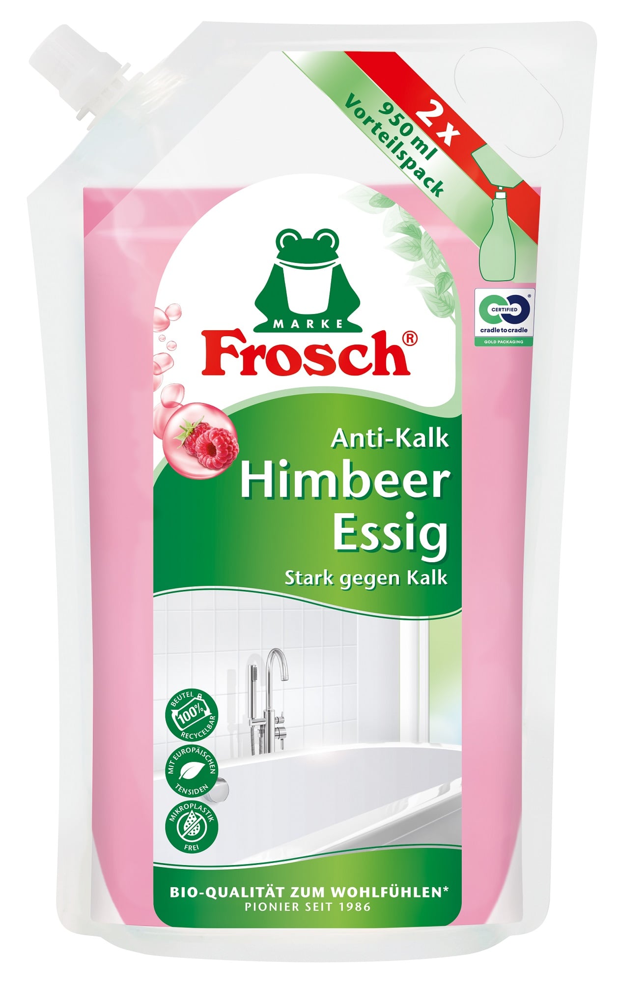 Frosch málnaecetes vízkőoldó utántöltő