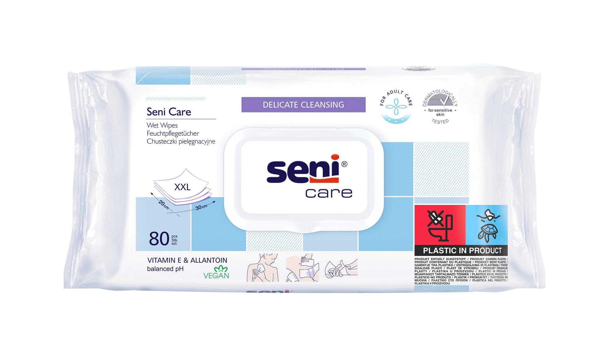 Seni Care Nedves Törlőkendő