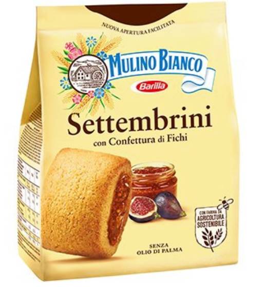Mulino Bianco Settembrini - omlós keksz fügével és füge lekvárral