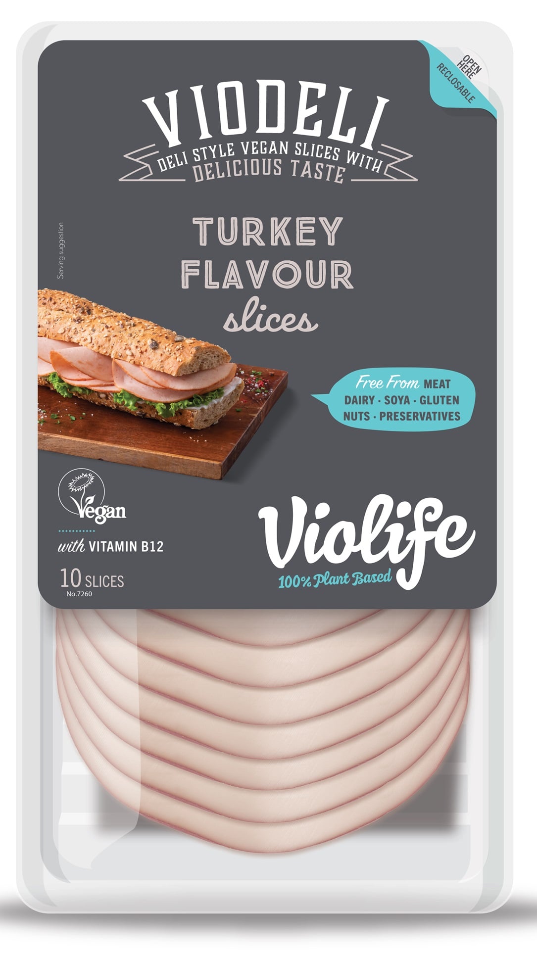 Viodeli Pulyka ízesítésű szeletek