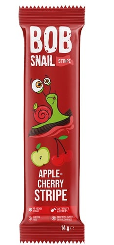 Bob Snail Gyümölcsszelet alma-meggy