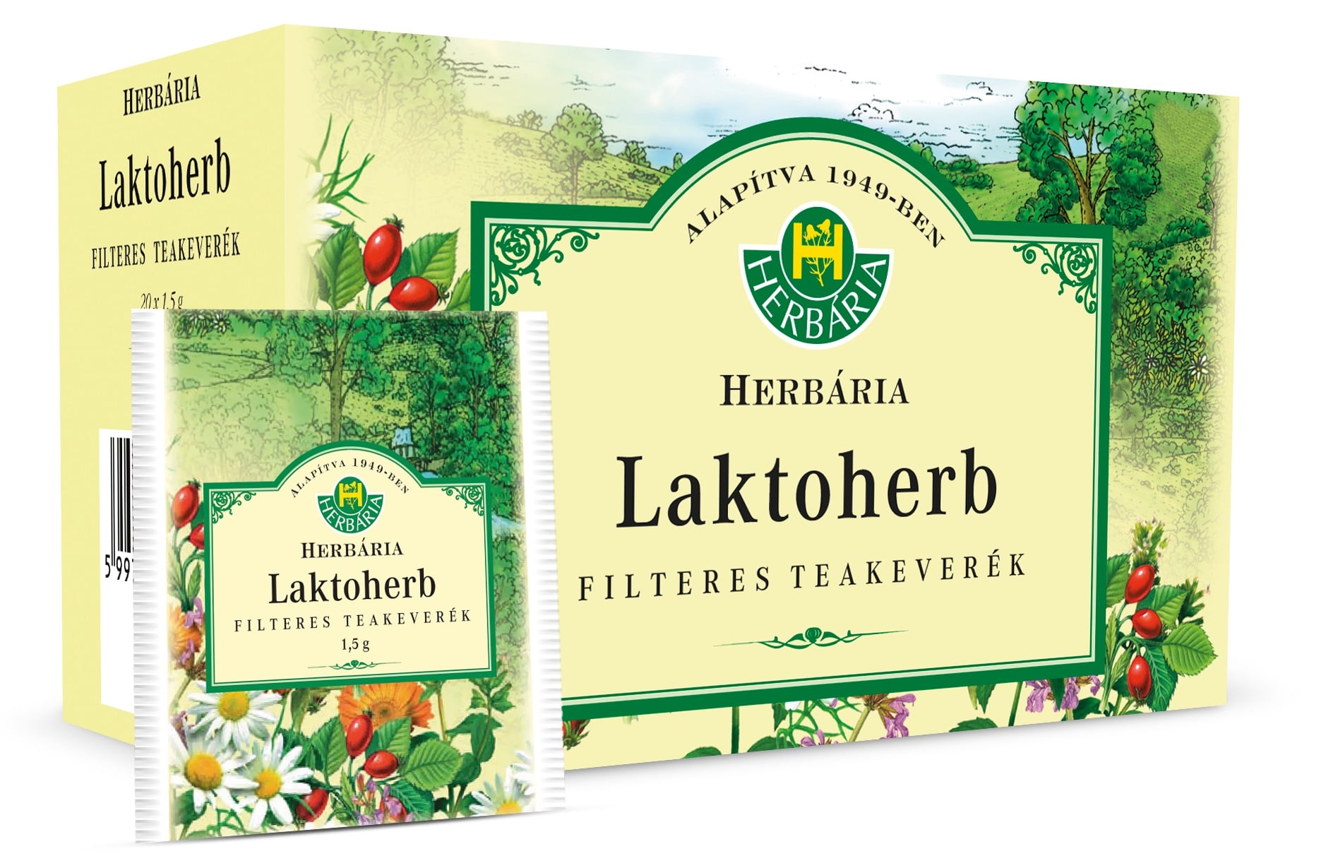 Herbária Laktoherb filteres teakeverék