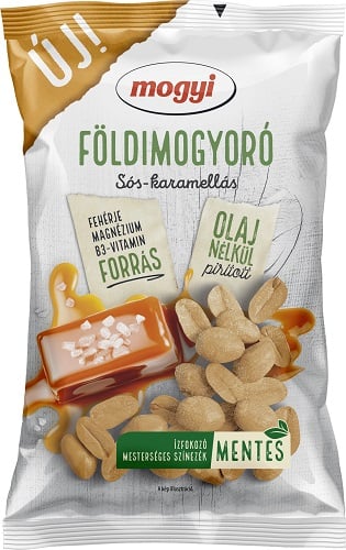 Mogyi Sós- Karamellás, szárazon pirított földimogyoró