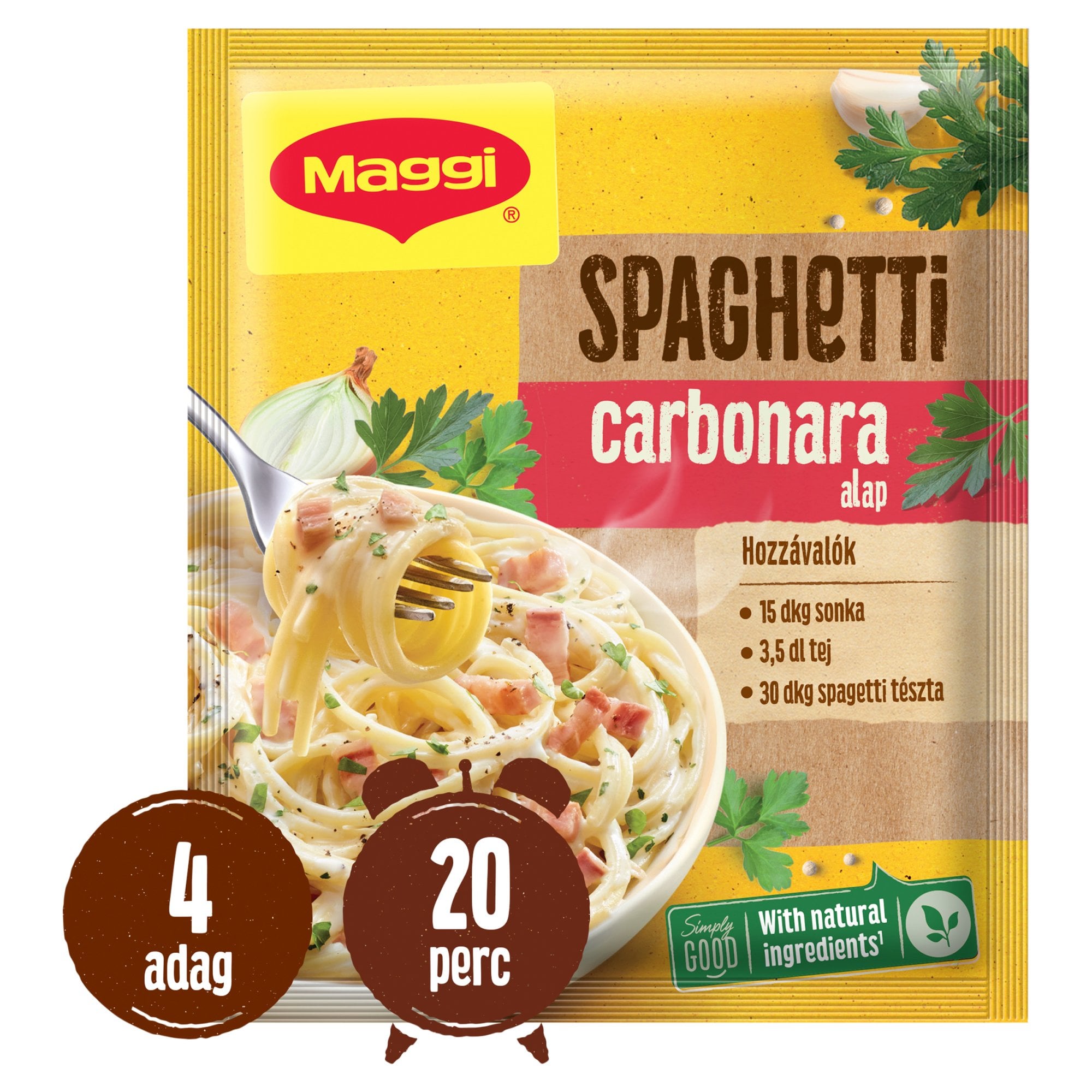 Maggi Carbonara spagetti alap