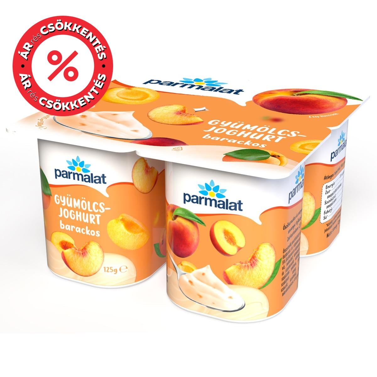 Parmalat Barackos gyümölcsjoghurt