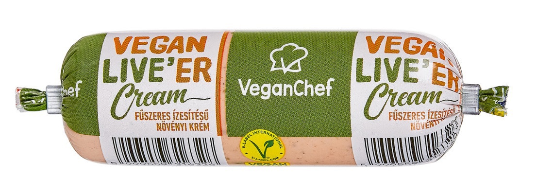 VeganChef live'er fűszeres ízesítésű növényi krém