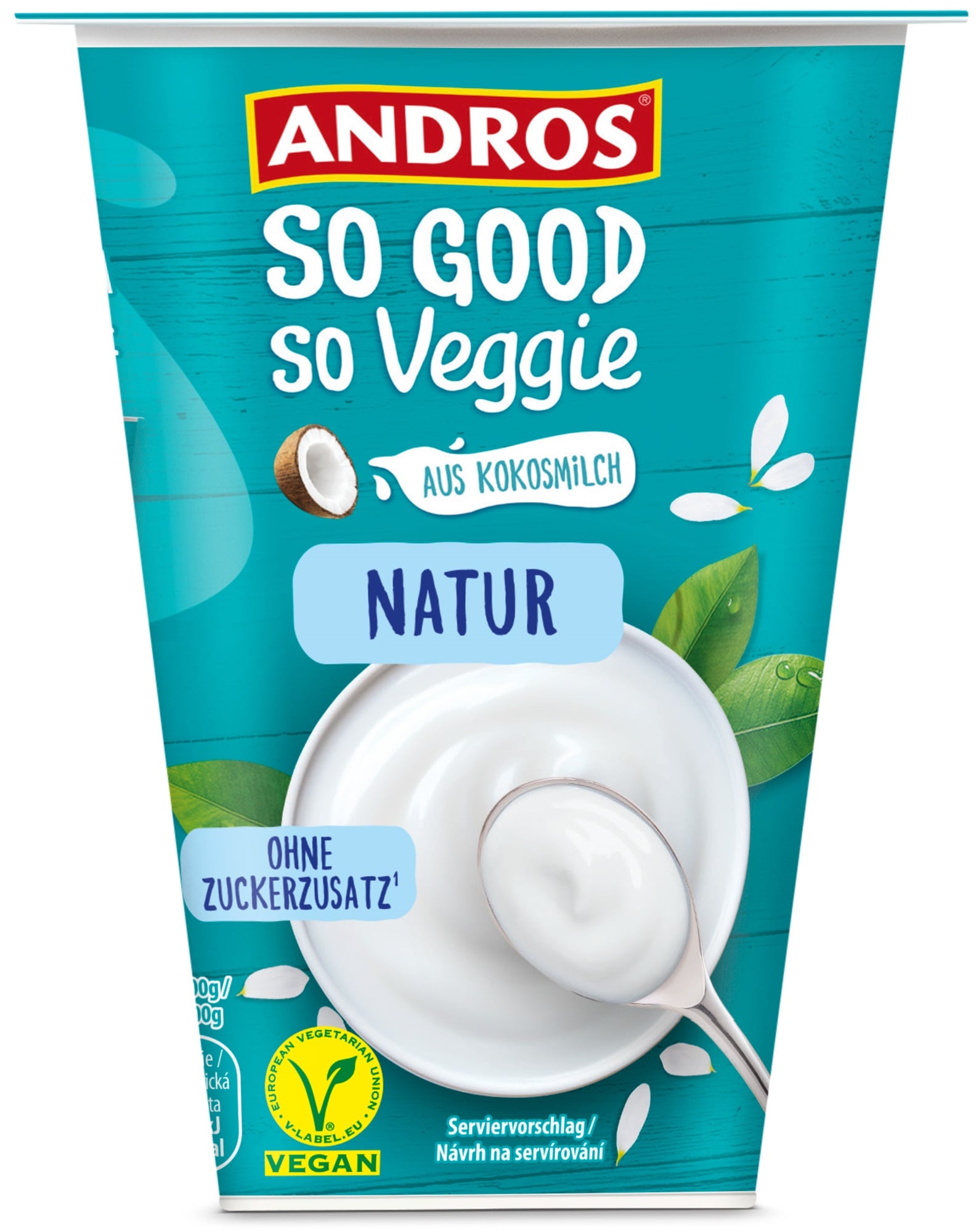 Andros So Good So Veggie Natúr vegángurt