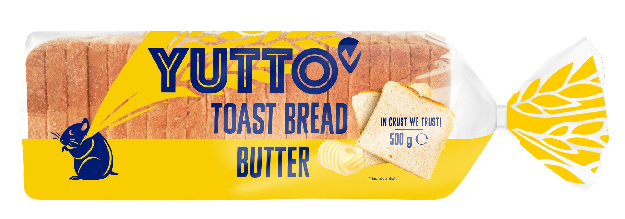 Yutto Szeletelt Vajas Toast kenyér