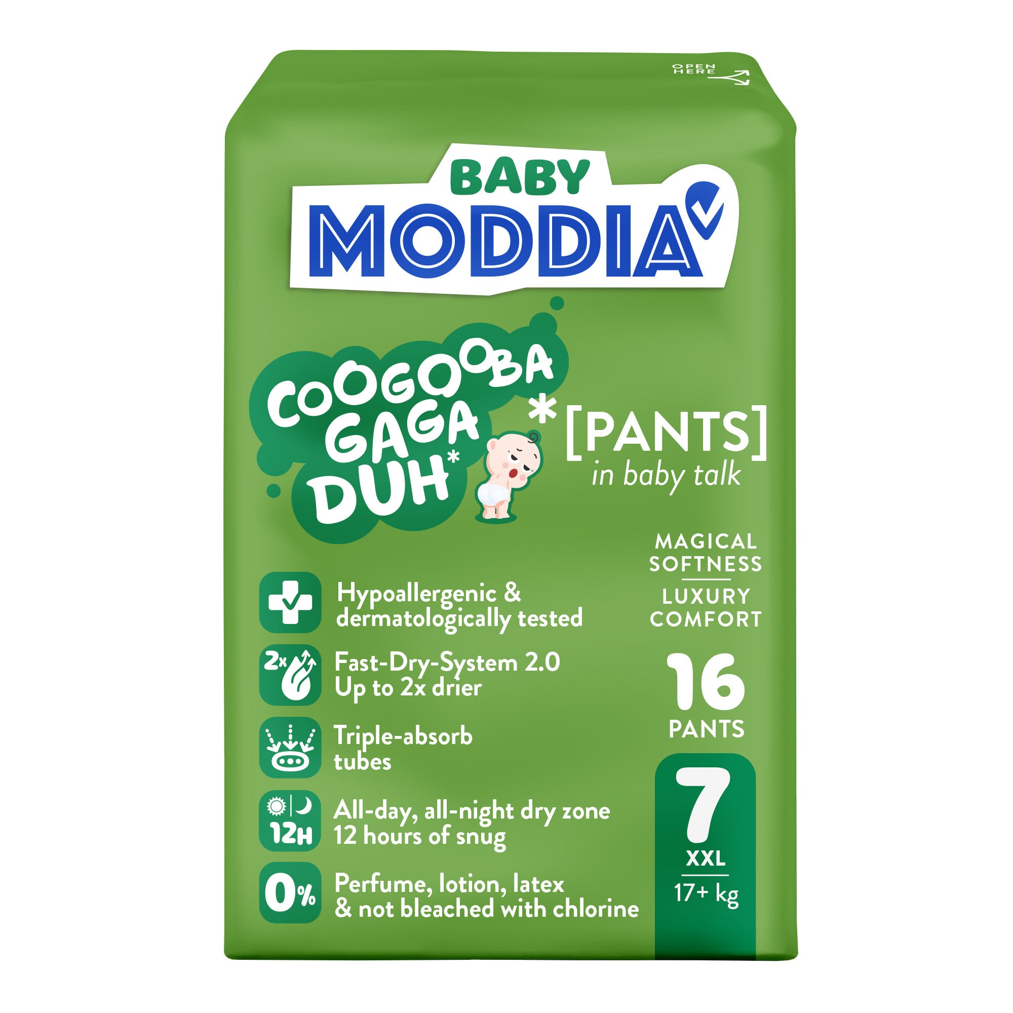 Moddia Baby Bugyipelenka 7-es méret XXL +17 kg