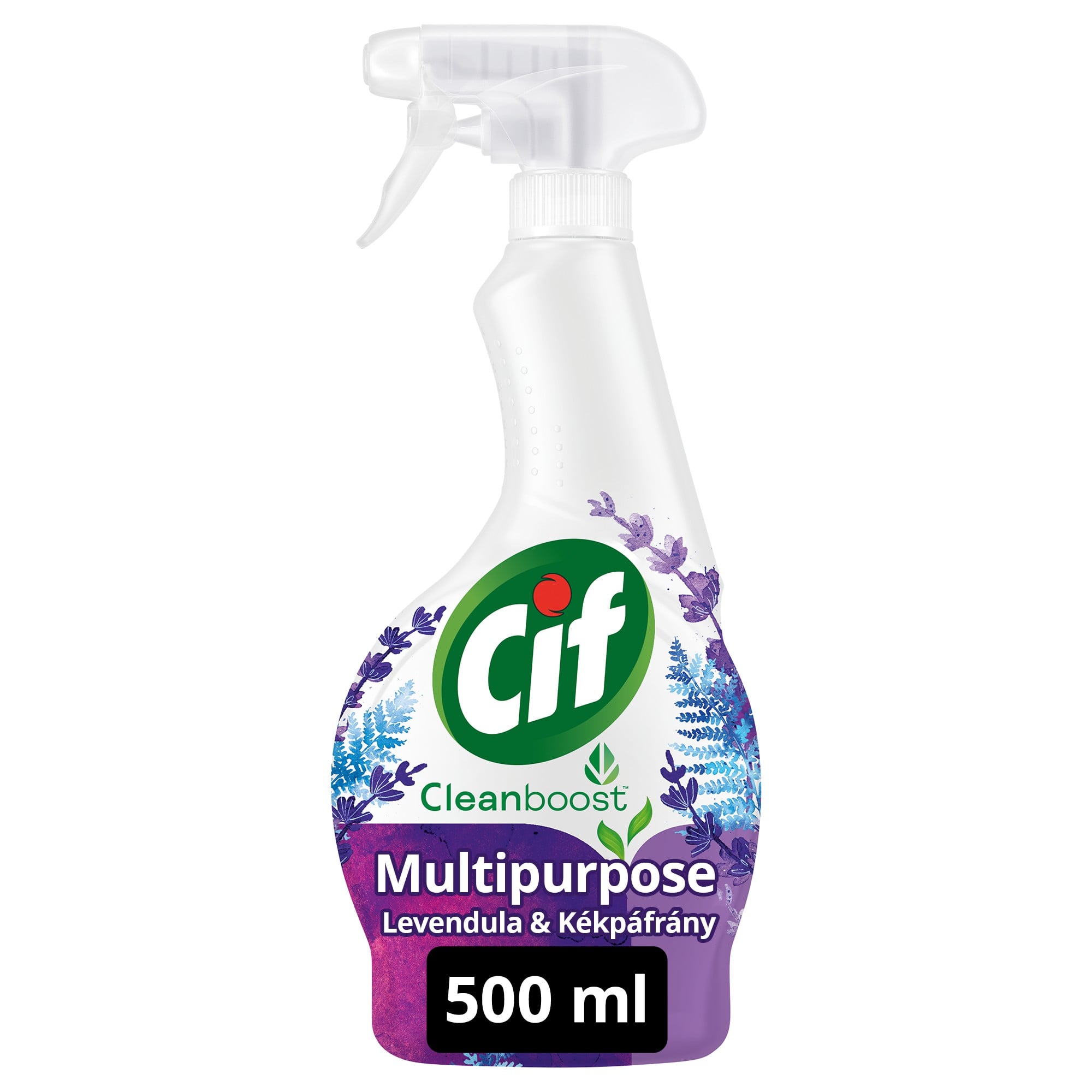 Cif Cleanboost 3in1 levendula&kékpáfrány illatú Multipurpose spray  500 ml