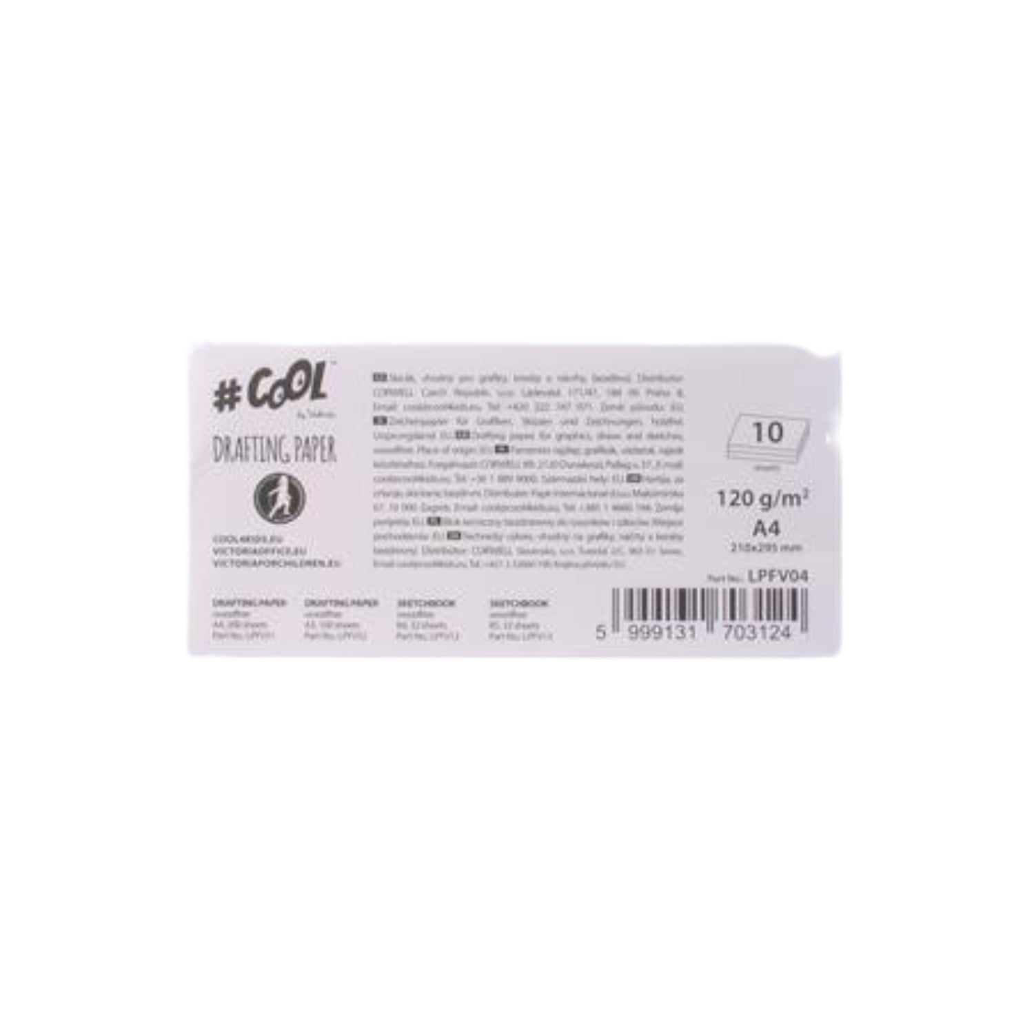 Cool By Victoria Rajzlap, famentes, A4, 120 g/m2