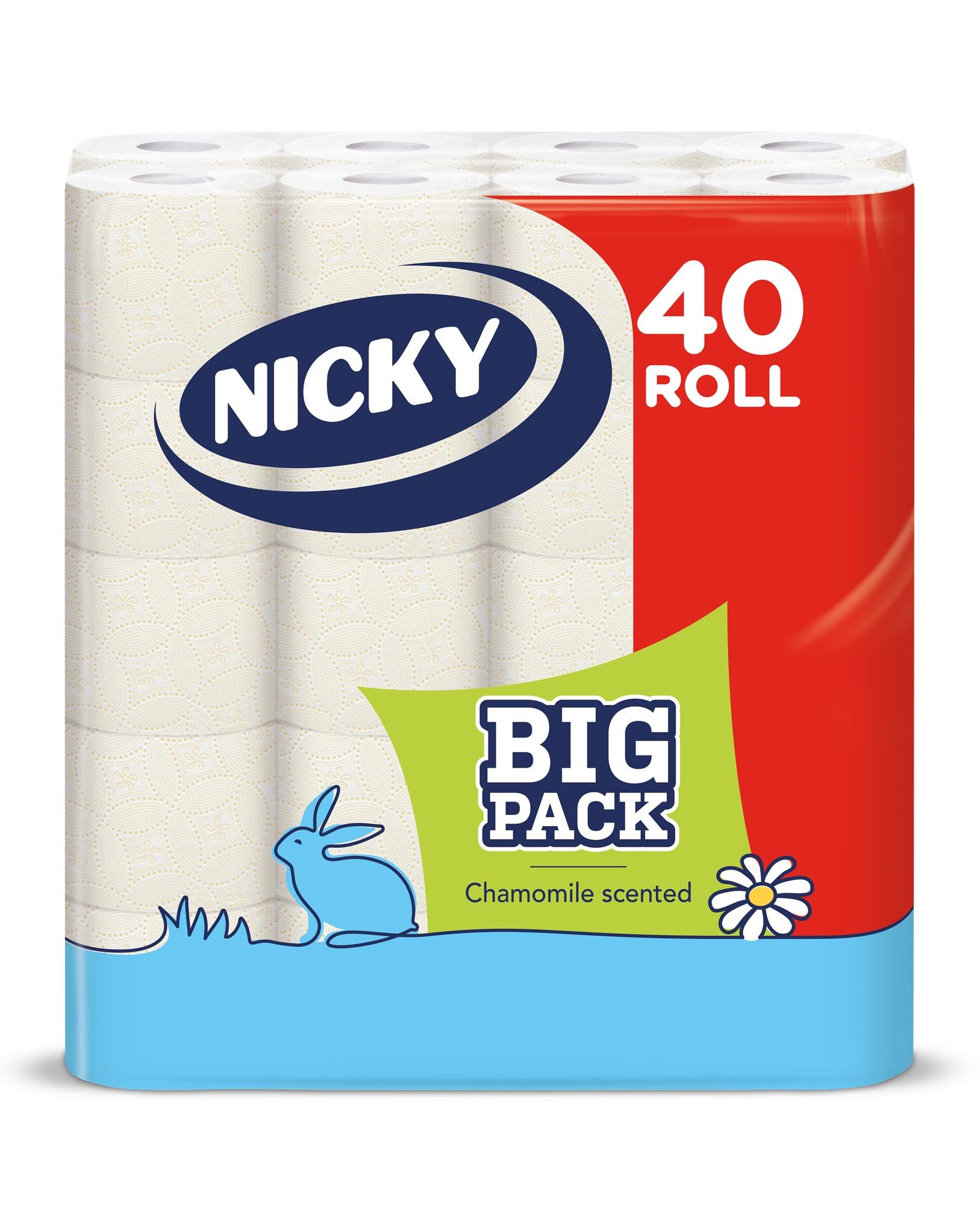Nicky Big Pack  3 rétegű 40 tekercses toalettpapír