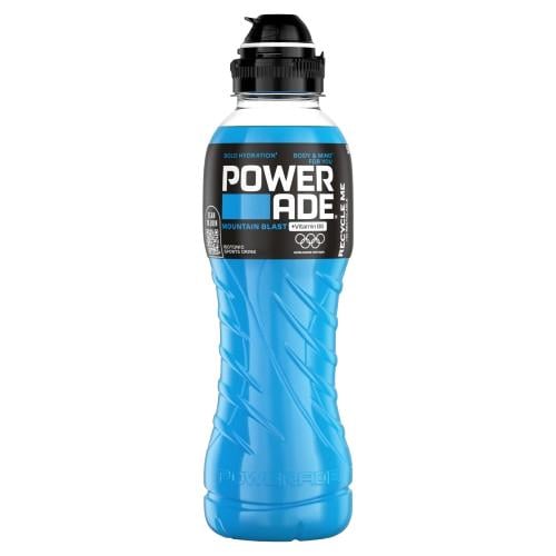 Powerade Mountain Blast szénsavmentes, vegyesgyümölcs-ízű, izotóniás sportital