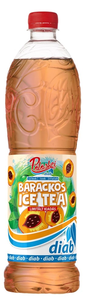 Pölöskei DIAB barackos ice tea szörp