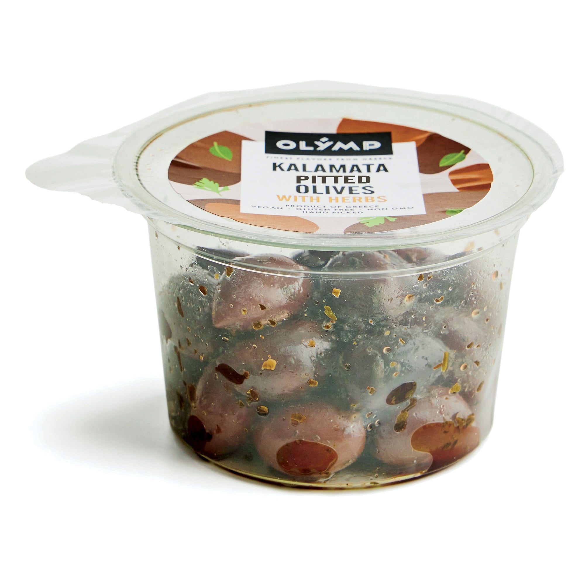 OLYMP FRESH Fűszerezett Kalamata magozott olajbogyó
