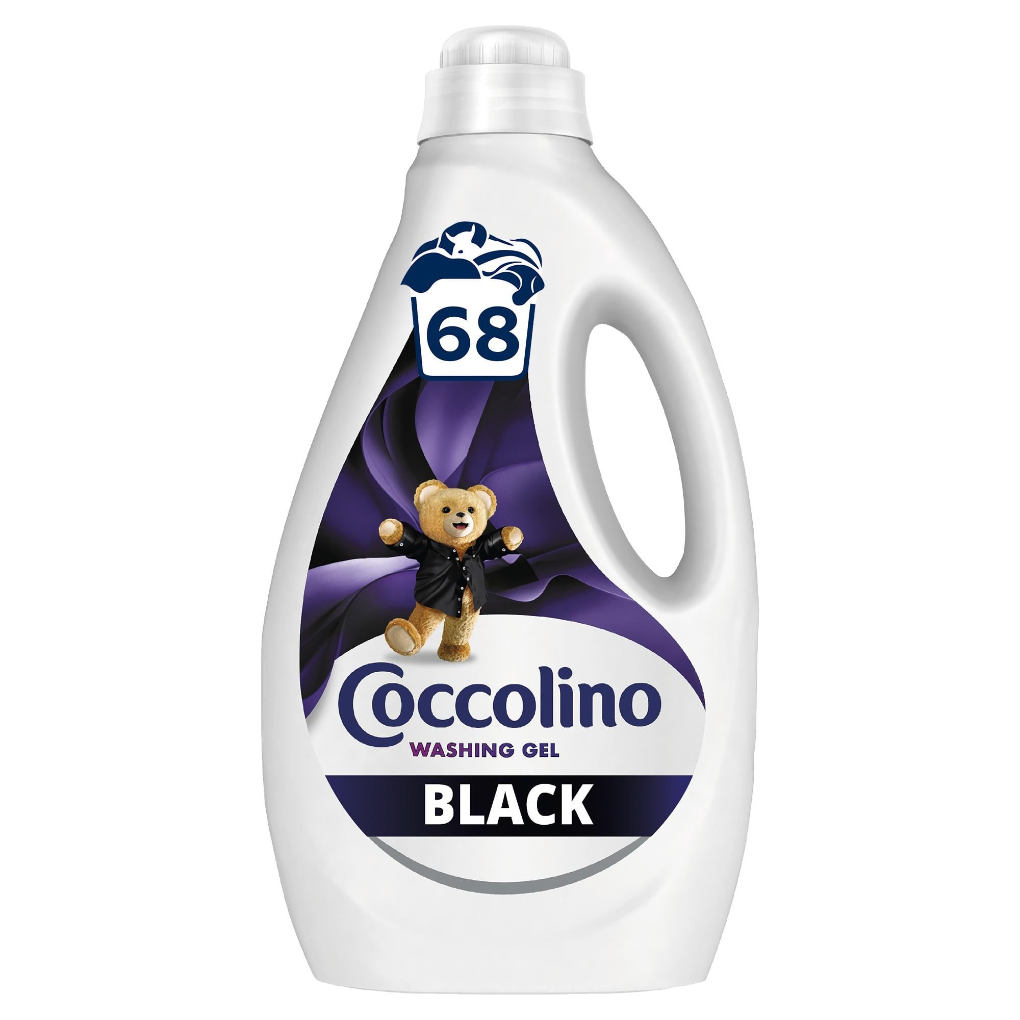 Coccolino Black mosószer fekete és sötét ruhákhoz, 68 mosás, 2.72 l