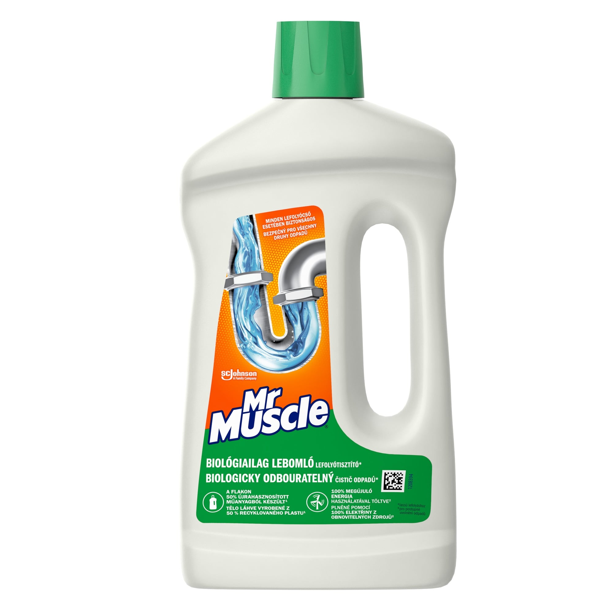Mr Muscle® Biológiailag lebomló lefolyótisztító gél