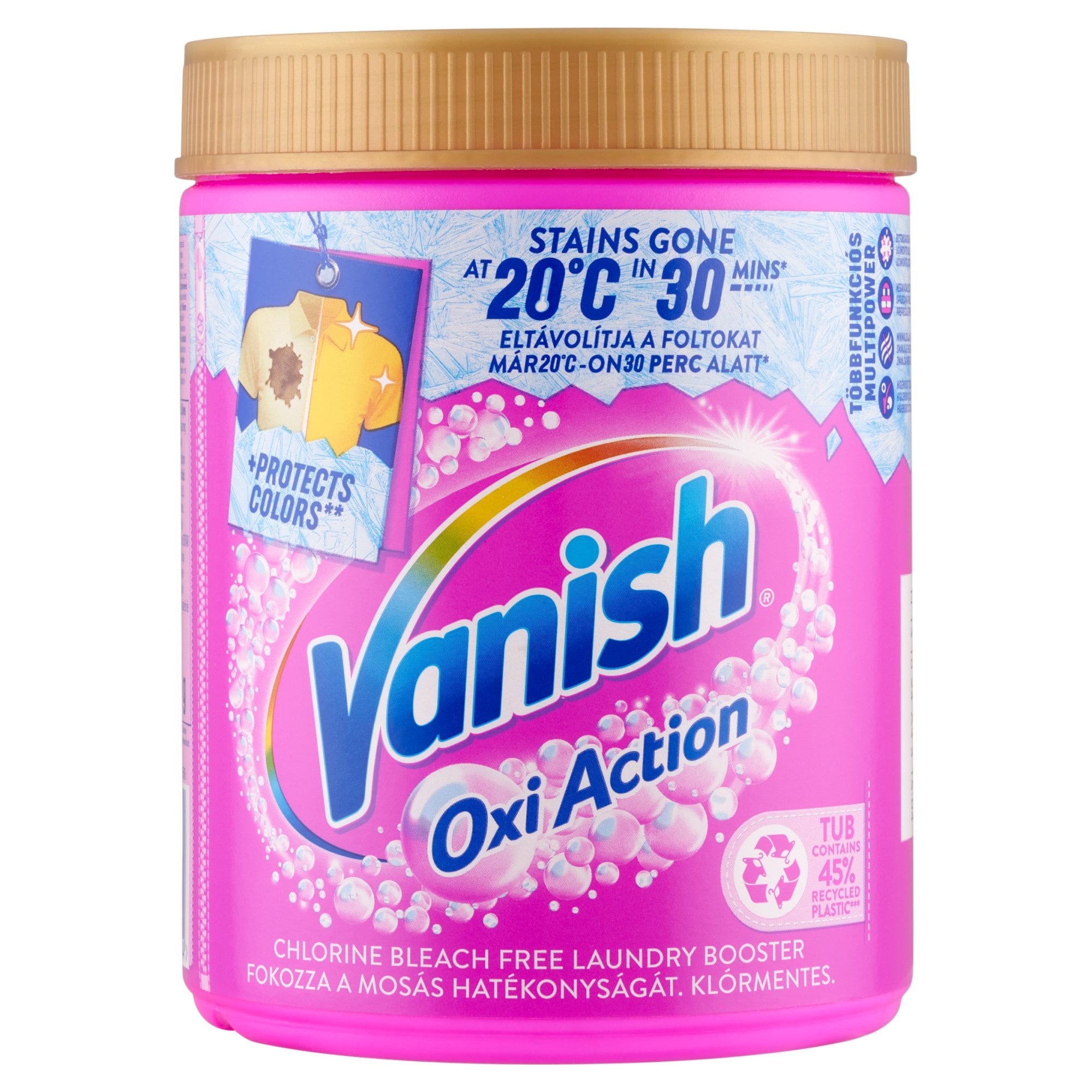 Vanish Oxi Action Folteltávolító Por