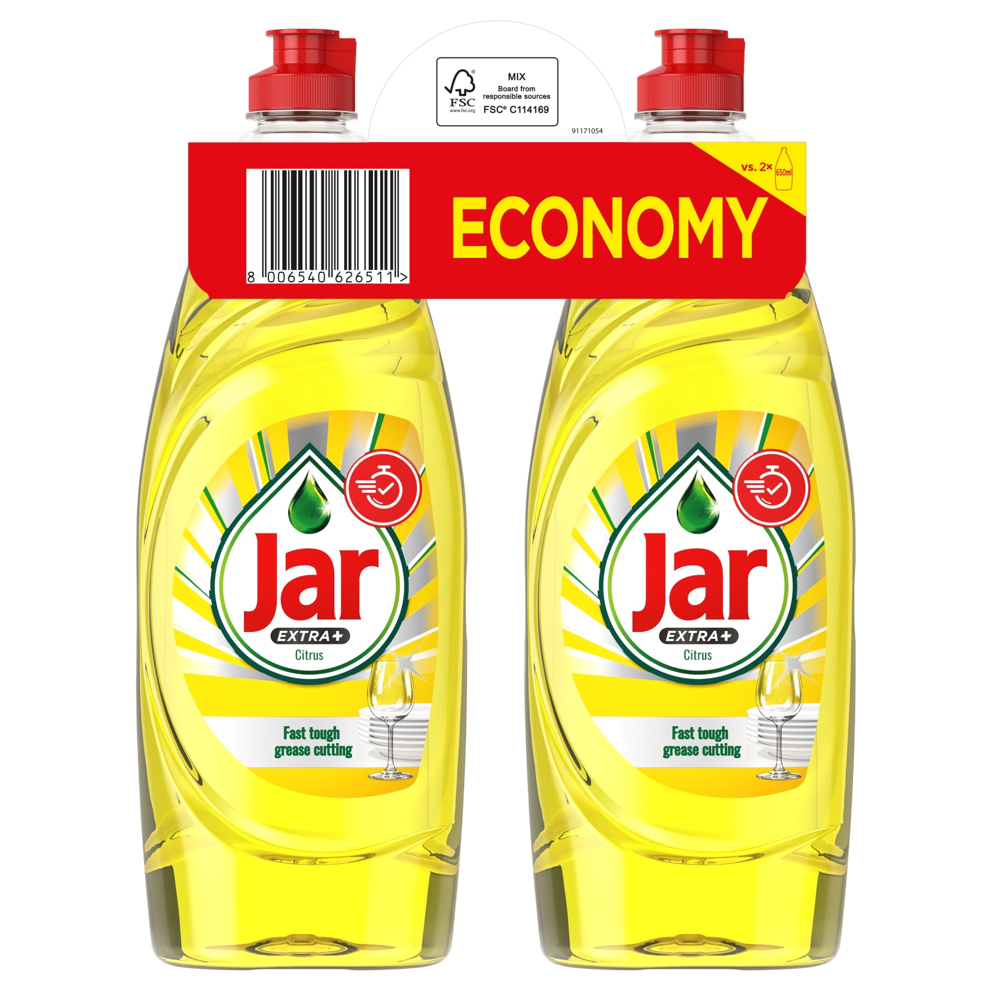 Jar Extra+ Mosogatószer Citrus Illattal