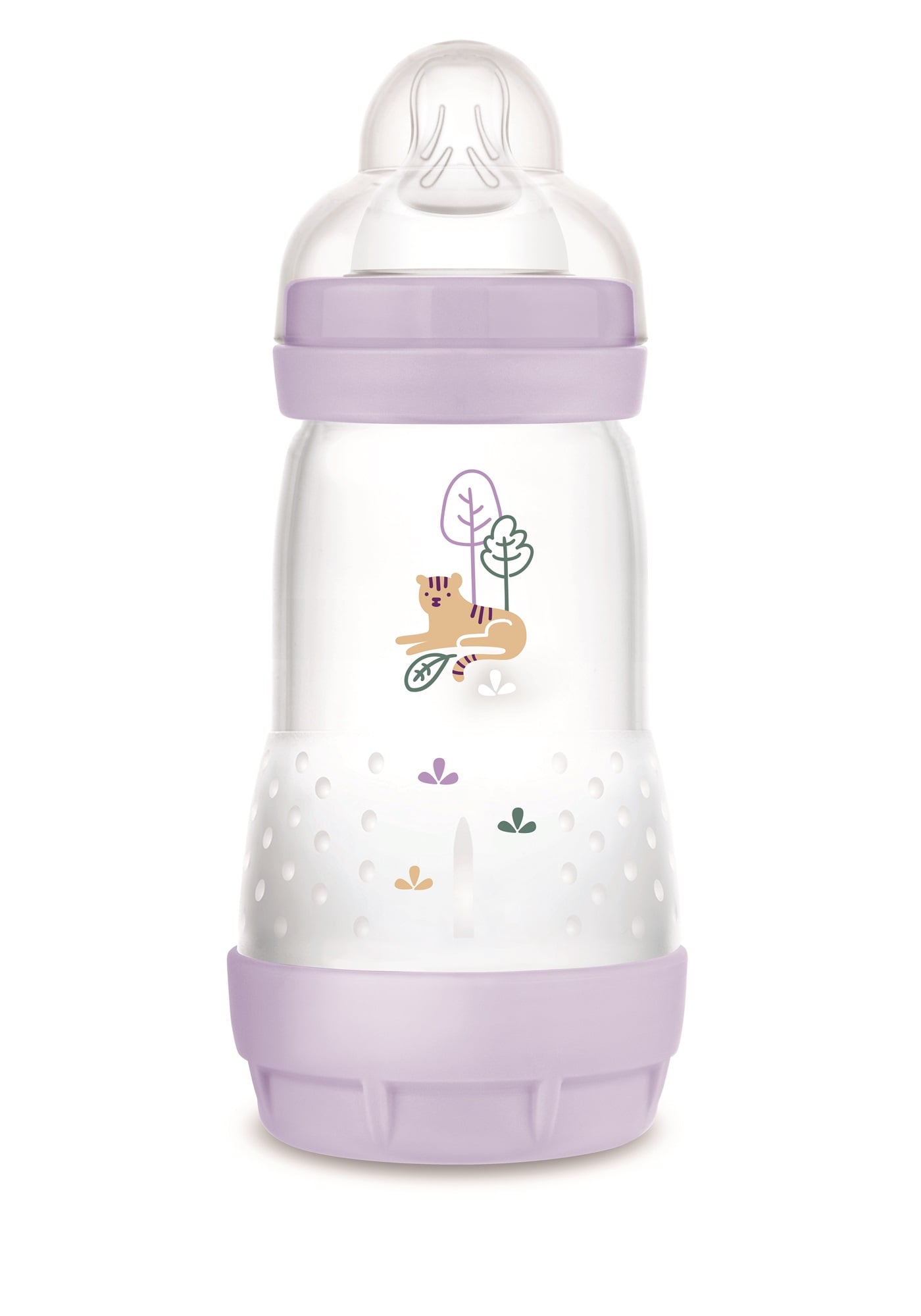 MAM Anti colic Matt cumisüveg 260ml, lány