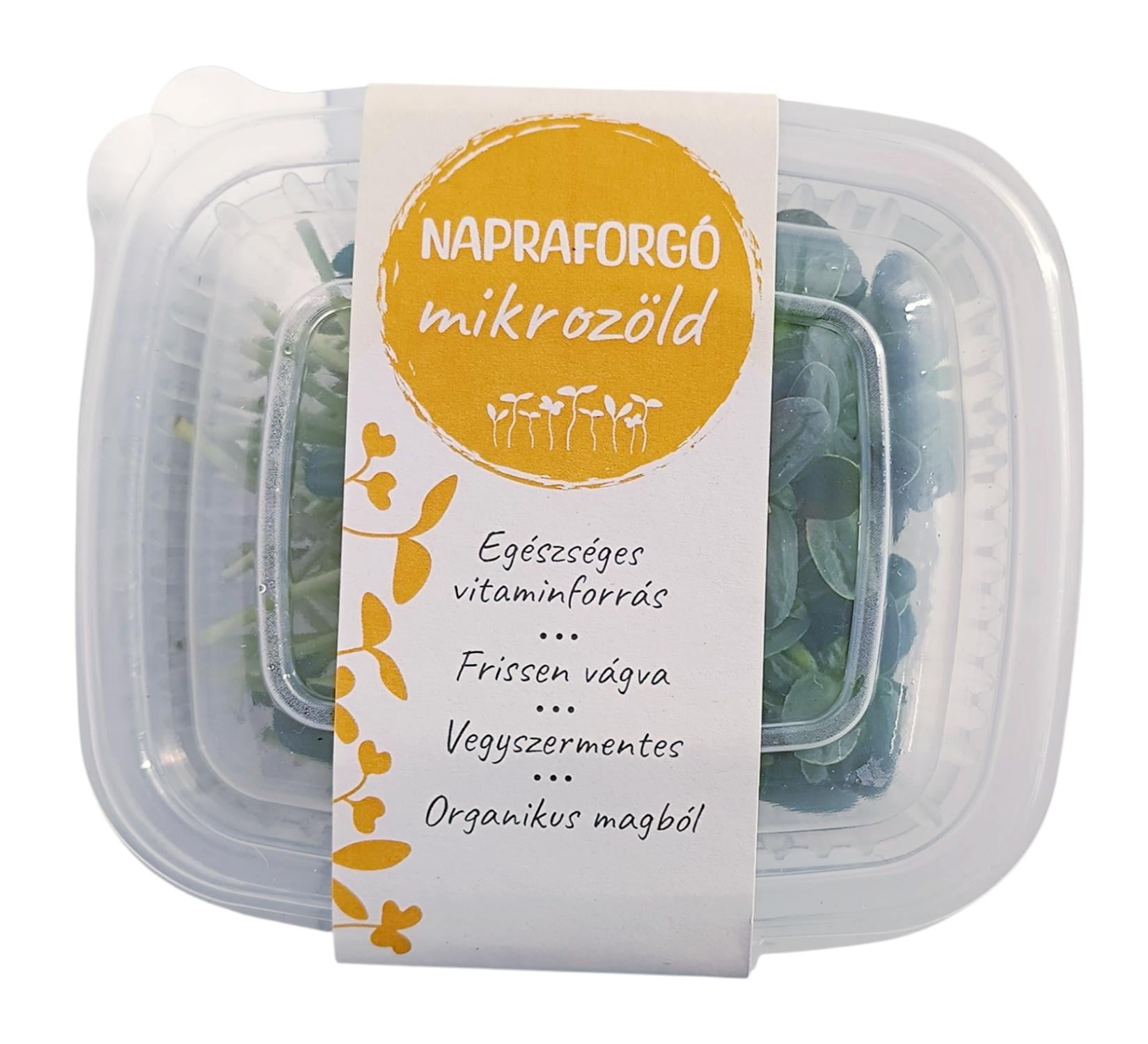 MicroJungle Napraforgó mikrozöld