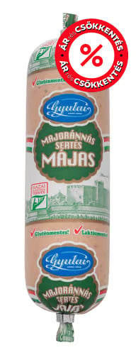 Gyulai majorannás sertés májas