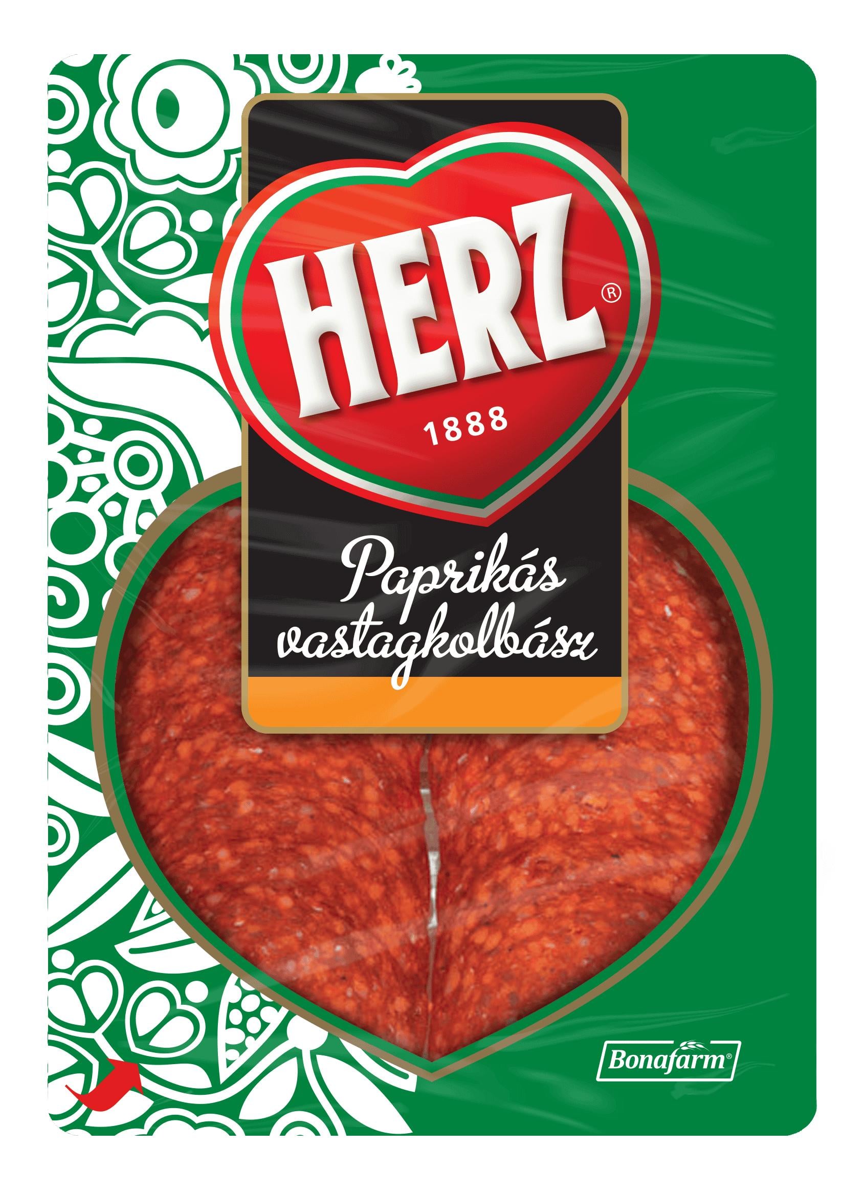 Herz paprikás vastagkolbász.szvg