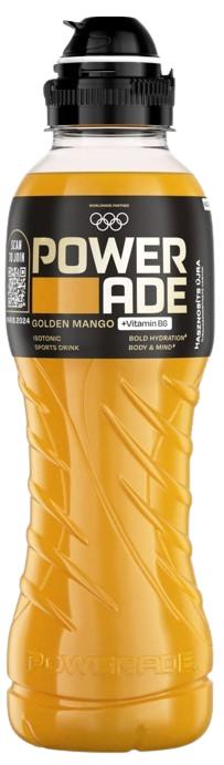 Powerade szénsavmentes, mangóízű izotóniás sportital
