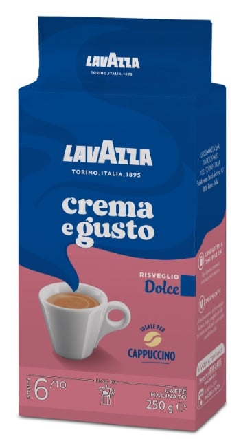Lavazza őrölt kávé Crema e Gusto Dolce