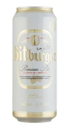 Bitburger német világos sör
