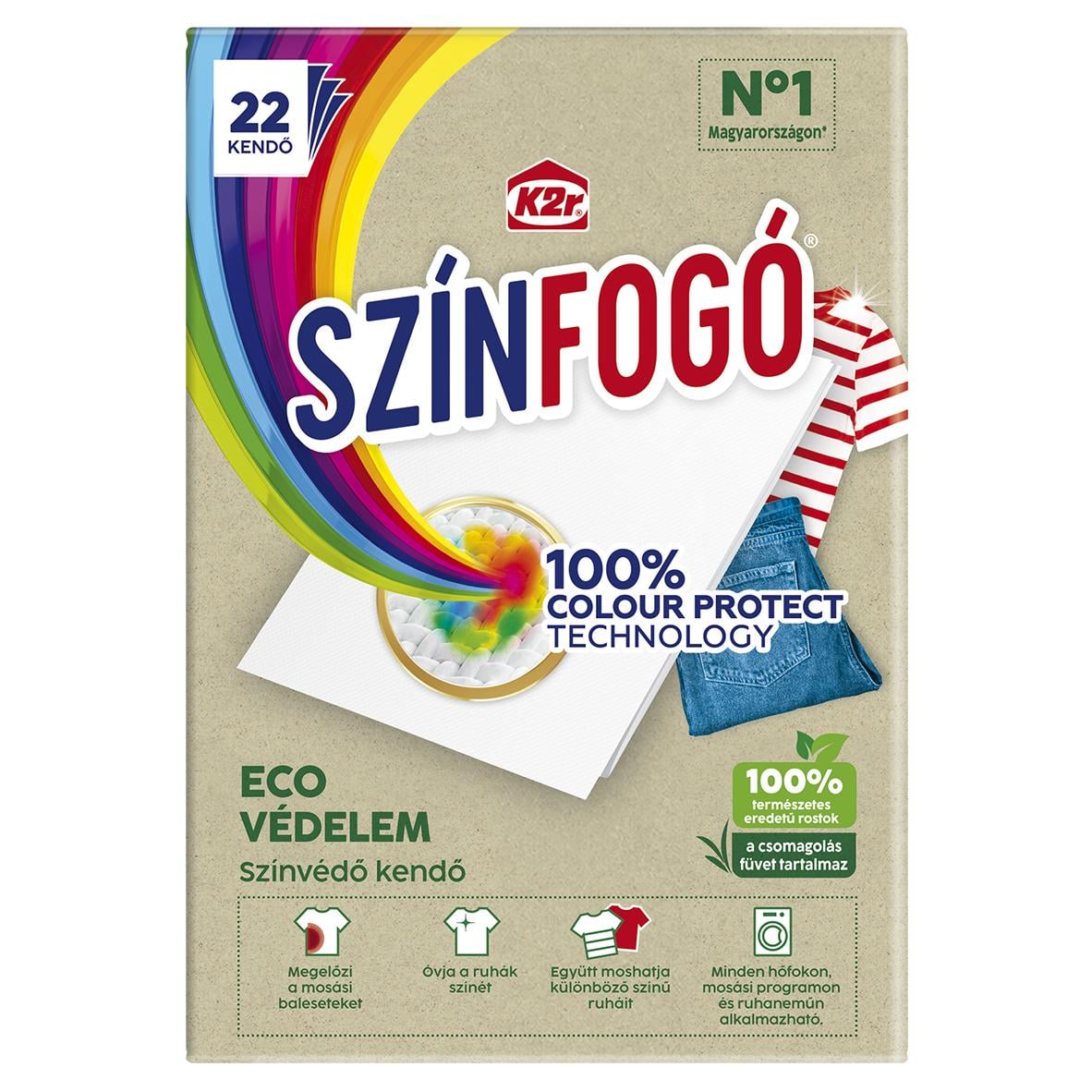 K2R ECO Színfogó kendő