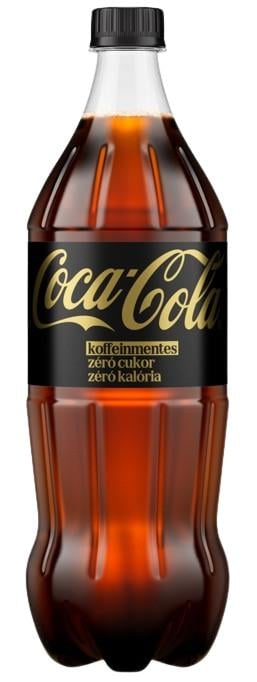 Coca-Cola Zero koffeinmentes, energiamentes szénsavas üdítőital édesítőszerekkel
