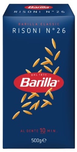Barilla Risoni apró durum száraztészta
