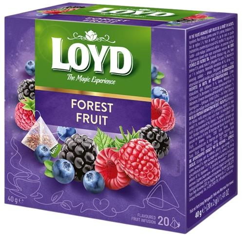 Loyd piramis filteres tea Erdei gyümölcs ízű