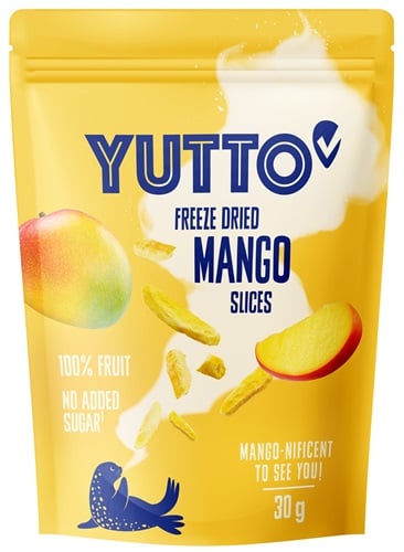 Yutto Fagyasztva szárított mangó szeletek
