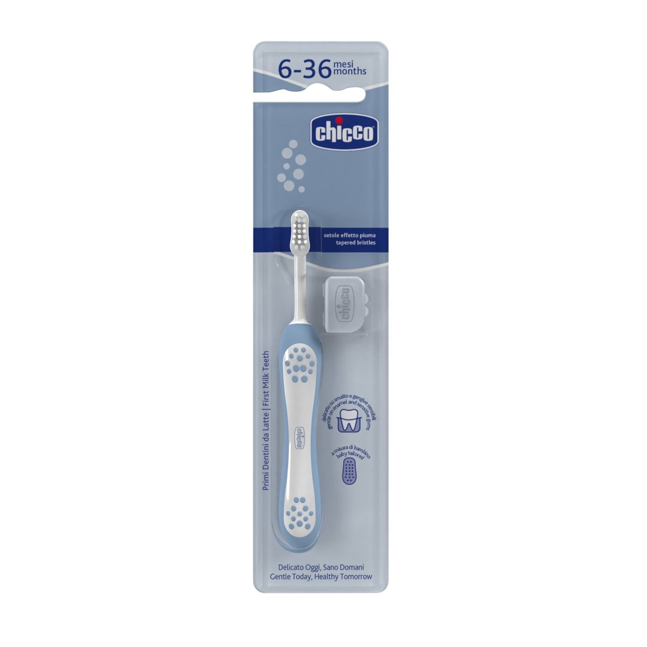 Chicco Fogkefe 6-36 hónapos korig, Indigókék