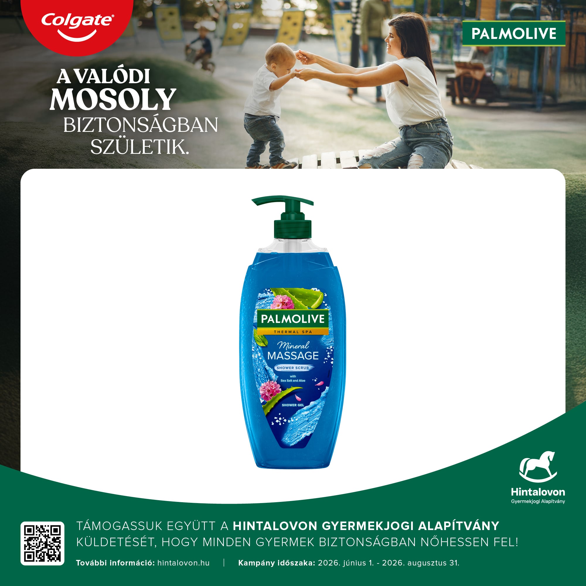 Palmolive Thermal Spa Mineral Massage pumpás tusfürdő