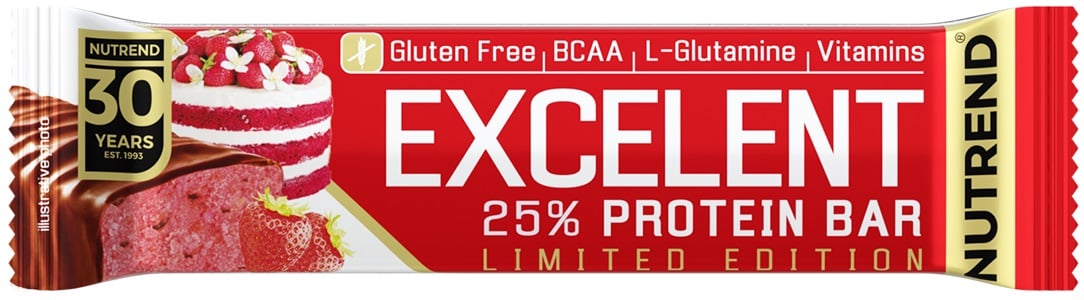 NUTREND Excelent Proteinszelet Epertorta