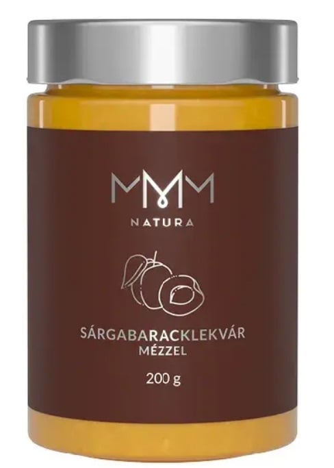 MMM Sárgabarack lekvár mézzel (80%)