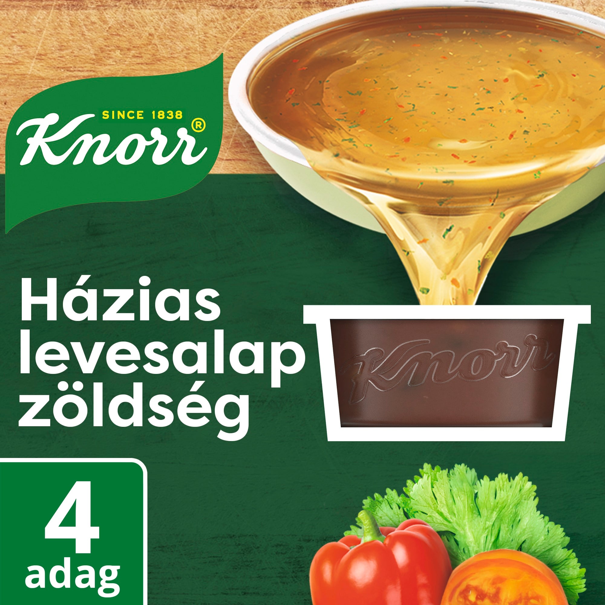 KNORR Házias levesalap  Zöldség 4db
