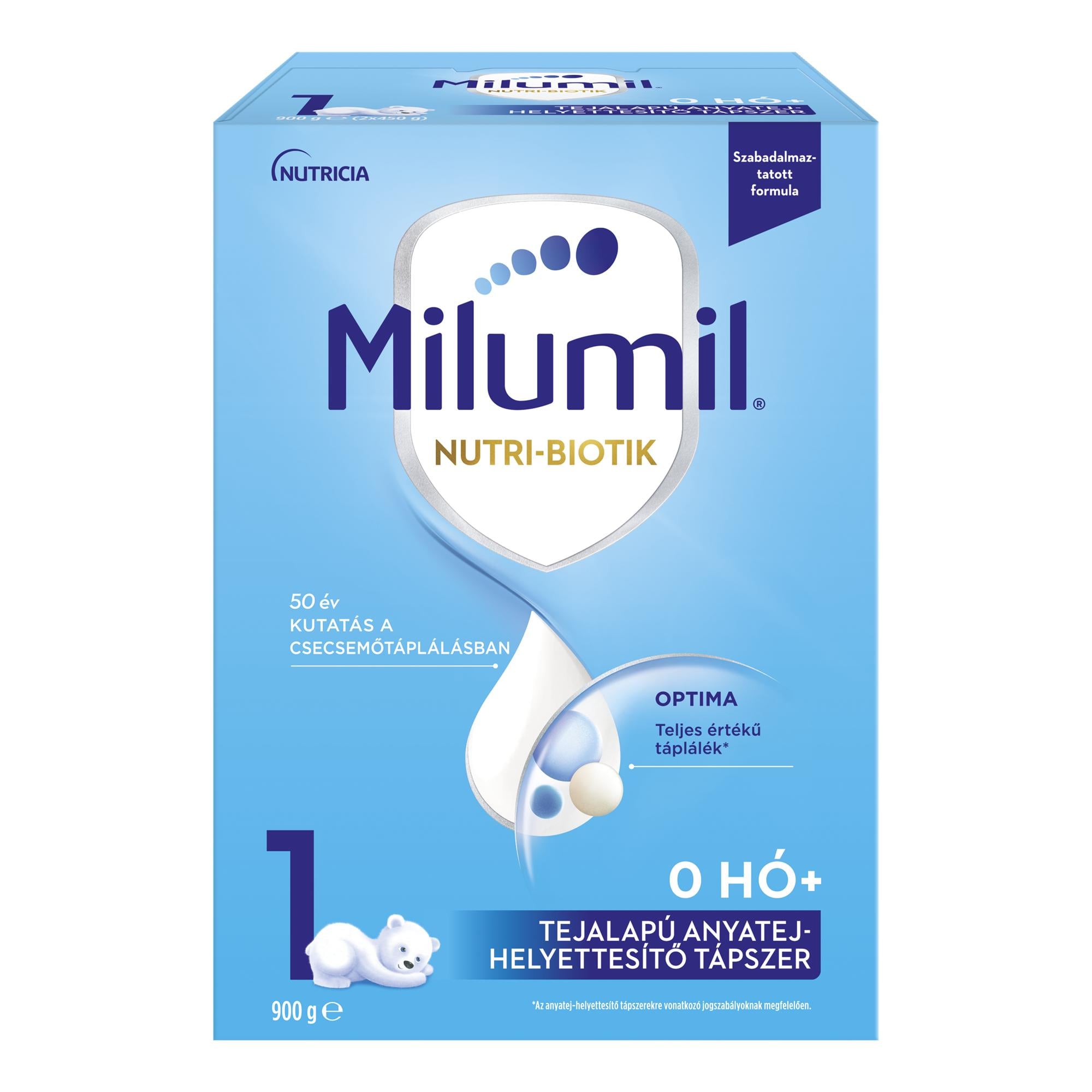 Milumil 1 anyatej-helyettesítő tápszer - újszülött kortól