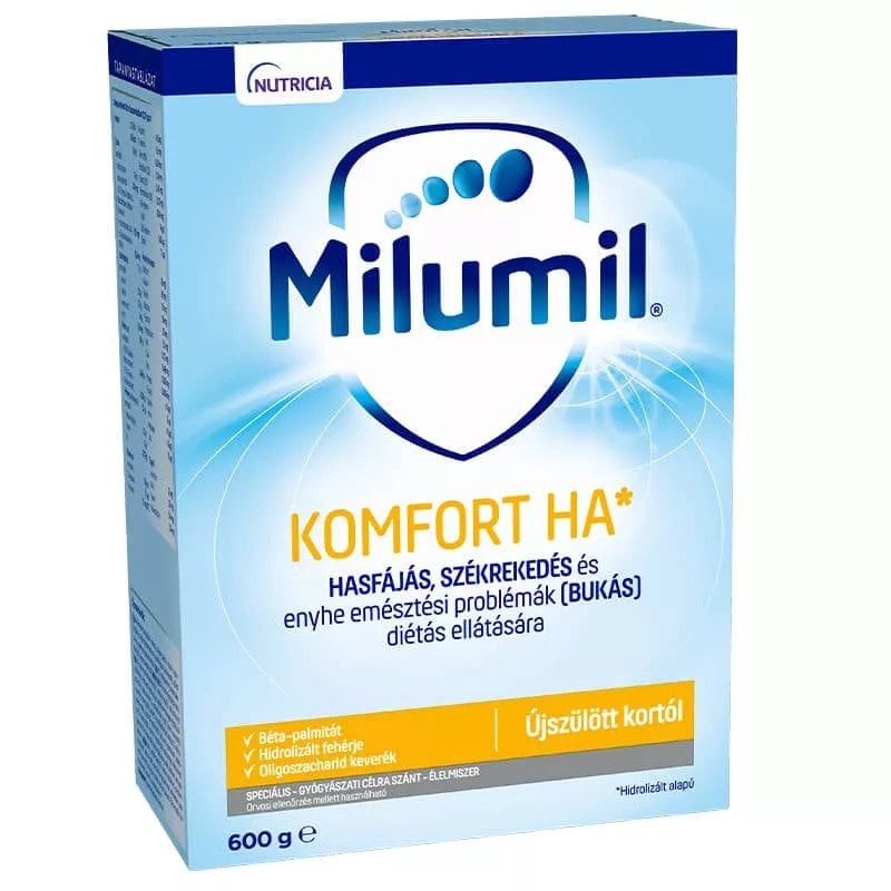 Milumil Komfort HA speciális - gyógyászati célra szánt - élelmiszer - újszülött kortól
