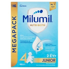 Milumil 4 Junior tejalapú anyatej-kiegészítő tápszer 24. hó+
